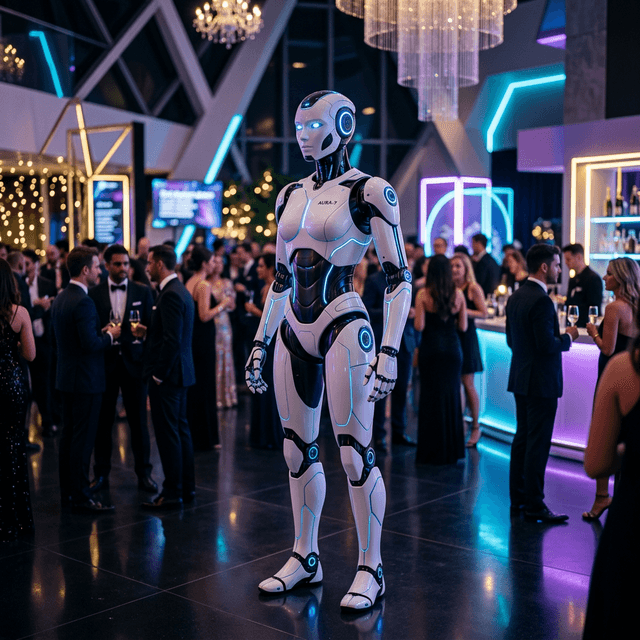 Oltre il Noleggio: Robot Umanoidi per Eventi con Cervello AI su Misura